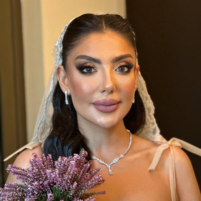 bridal artist dubai, customer after makeup