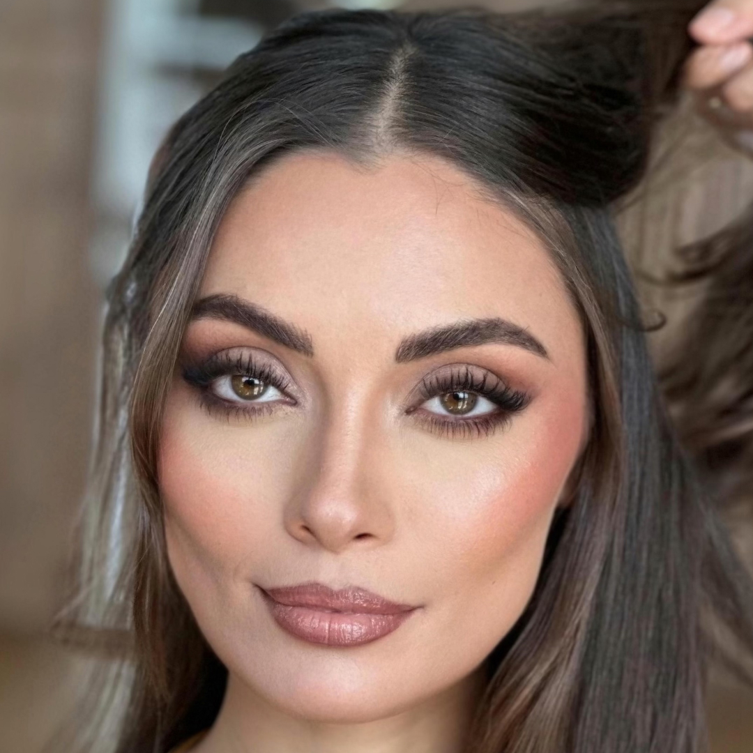 photoshoot makeup in dubai model after makeup
