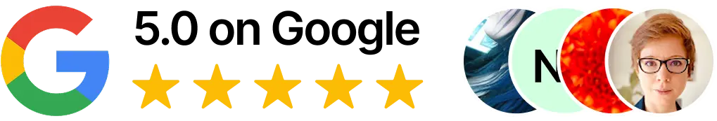 Dubai Makeup Studio google reviews badge